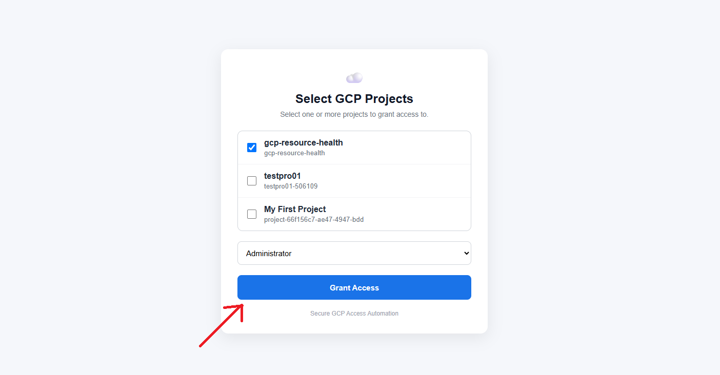 Select Project